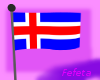 Iceland Flag Animated