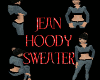 Jean Hoody Sweater
