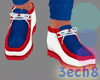 Red White & Blue Boots