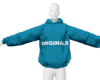 ORIGINALS BLU HOODIE M