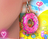 L| donut earrings~e