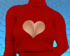Red Sweater Heart