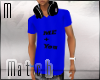 |M|Me+You Blue T-shirt