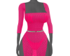 Pink Net Dress