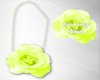 Yellow Rose Purse