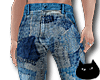 0123 Patchwork Jeans