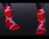 Cow Red Socks (2)