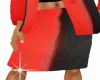 *FM* Match Blk/Red Skirt