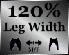 Leg Thig Scaler 120% M&F