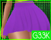 [G] Pleated Purple Skirt