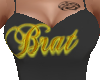 brat blk dress
