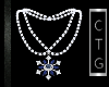 CTG SNOWFLAKE NECKLACE