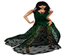 Emerald Lace Gown