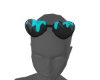 Slime glasses blue