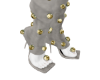 Ivory Suede Boots