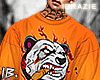 Panda Orange Tee ✖