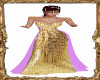 BSU Gold N Pink Gown