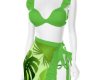 Lime Green Beach Dress