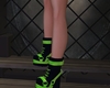 Green Dino Boots