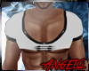 (A) PVC Shrug White