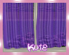 Purple Animated Curtains