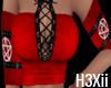 Satanic Sexy Red Top