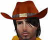 cowboy hat and hair