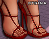KT♛Red Heels Lace