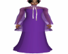 Purple Boho Dress w/bow