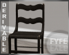 F| DERIVABLE Wood Chair
