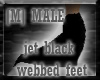[M] Male-BlackWebbedFeet