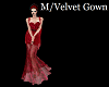 M/Velvet Gown