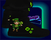 St.Patrick's Black Shoes