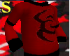 red tribal shirt