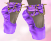 Ballet Shoes Prpl/Gld
