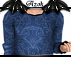 Az|Fantasy Sweater Blue