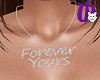 Forever Yours Slvr F Nec