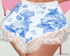 elegant blue skirt