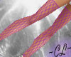 Fishnet Stockings Purple