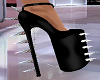 Black Party Spike Shoes