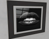 Lips Picture Frame