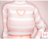 x Sweater Heart Pk