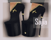 S | Black Heels