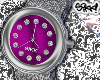 *Bling Watch -Purple/Plt