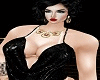 *LH* Top Black Gliter