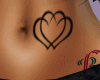 *B* 3 Hearts Tattoo