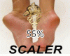 K♛- 55% FEET SCALER