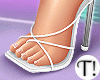 T! Julia White Heels