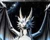 Silver Dragon Background