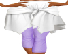 Culotte Lilac Pants Whit